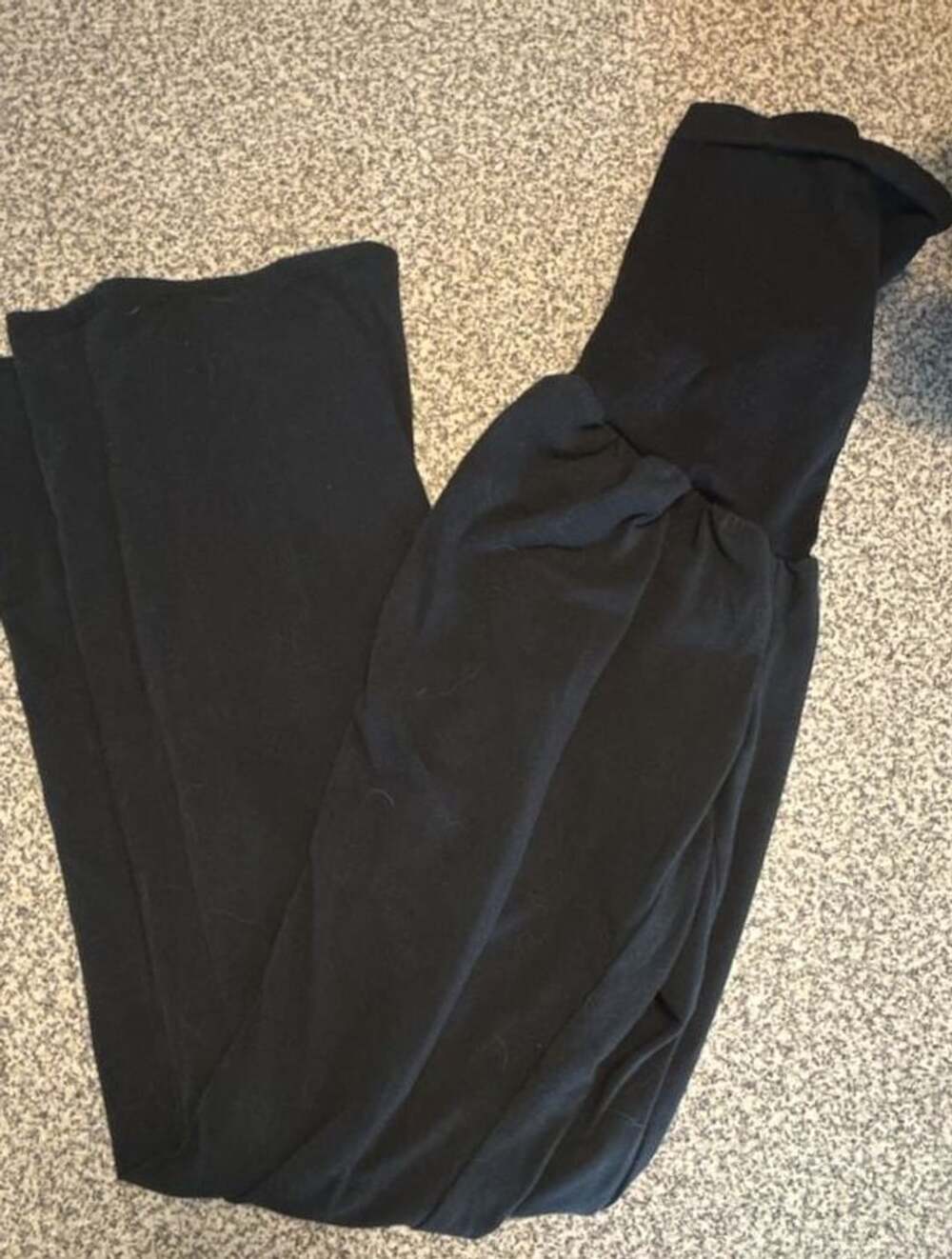 Motherhood Maternity Black Full Belly Pants Leggings Size M